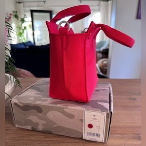 Rothy’s The Mini Handbag in Candy Apple / discontinued color